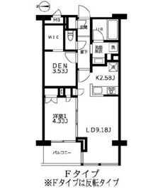 カーザビアンカ 209 間取り図