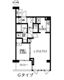 カーザビアンカ 311 間取り図