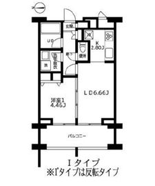 カーザビアンカ 410 間取り図