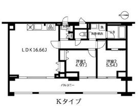 カーザビアンカ 508 間取り図