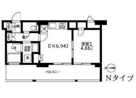 カーザビアンカ 609 間取り図