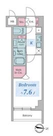 ジニア深川住吉 602 間取り図