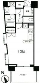 エスコート早稲田 2階 間取り図
