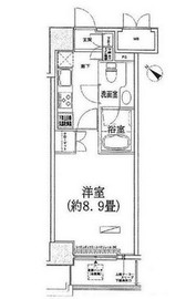 コンフォリア三宿 302 間取り図