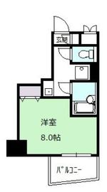 アルモニー御茶ノ水 1103 間取り図