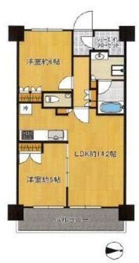 浅草タワー 30階 間取り図