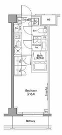 ザ・パークハビオ柿の木坂 203 間取り図