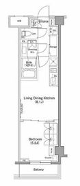 ザ・パークハビオ柿の木坂 110 間取り図