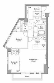 ザ・パークハビオ柿の木坂 310 間取り図