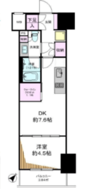 ザ・パークワンズ渋谷本町 4階 間取り図