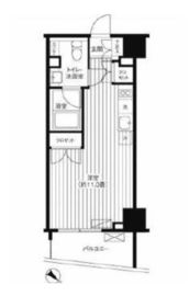 Ti-HIGASHIAZABU 605 間取り図