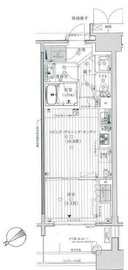 晴海テラス 10階 間取り図