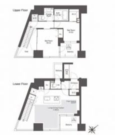 コンフォリア新中野 915 間取り図