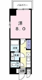 エトワールブランシュ新橋 601 間取り図