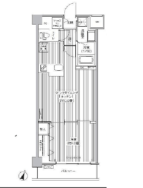 目黒テラス 302 間取り図