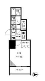 クレヴィア恵比寿 4階 間取り図