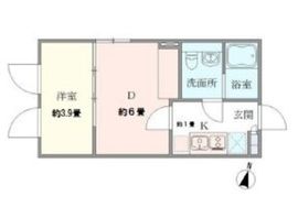 アレーロ中野 305 間取り図