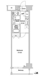 BLESS西巣鴨 603 間取り図