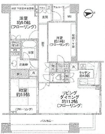 神楽坂アインスタワー 12階 間取り図