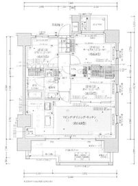 ディームス木場 203 間取り図