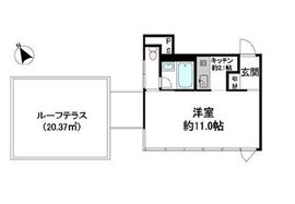 イソラ中目黒 3階 間取り図