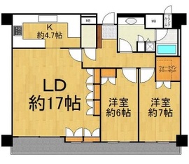 渋谷アインス 15階 間取り図