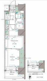 ガリシア笹塚 5階 間取り図