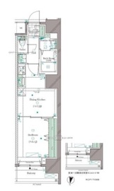 ガリシア笹塚 11階 間取り図