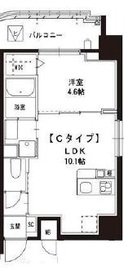 コンフォルト芝公園 401 間取り図