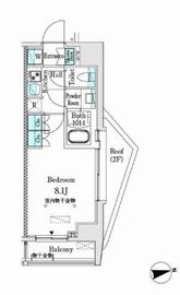 市谷仲之町ビューアパートメント 206 間取り図