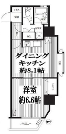 インプルーブ白金 309 間取り図