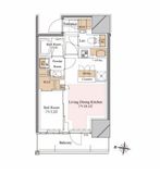 ブランシエスタ白山 1302 間取り図