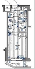 ガーラヒルズ目黒東山 1階 間取り図