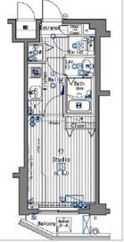 ガーラヒルズ目黒東山 1階 間取り図