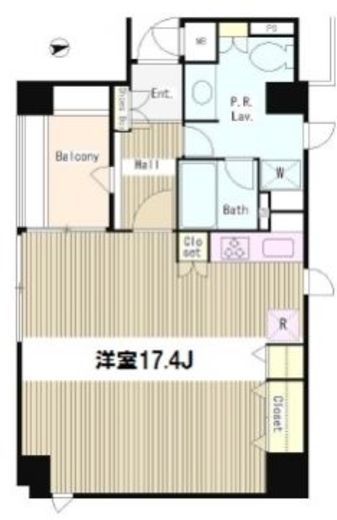 麹町レジデンス 502 間取り図