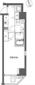 カーサスプレンディッド虎ノ門 303 間取り図