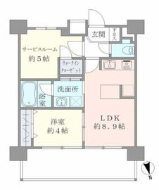 CASA EST CORTA 1001 間取り図