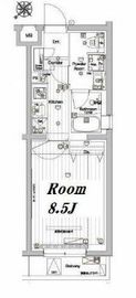 メイクスデザイン参宮橋 201 間取り図