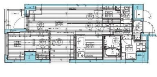 日本橋ルーツ 602 間取り図