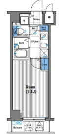 グランド・ガーラ三田 2階 間取り図