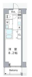 クレヴィスタ門前仲町グラン 4階 間取り図