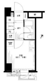 ブロードシティ東京 5階 間取り図