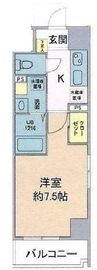 セントレガーレ浜町 304 間取り図