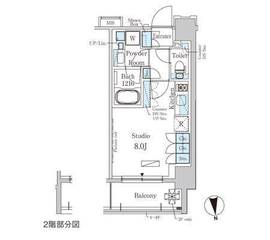 パークアクシス大森 205 間取り図