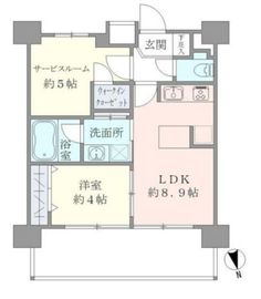 CASA EST CORTA 1102 間取り図