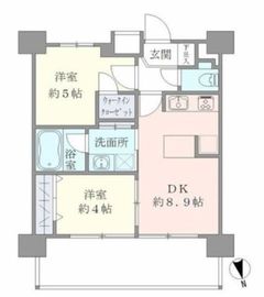 CASA EST CORTA 1202 間取り図