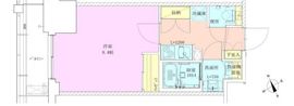 門前仲町レジデンス九番館 814 間取り図