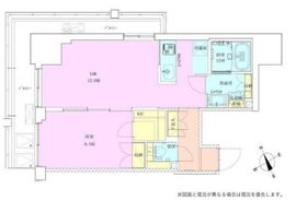 門前仲町レジデンス九番館 1012 間取り図