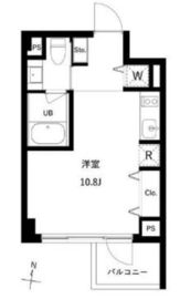 JMFレジデンス世田谷三宿 505 間取り図