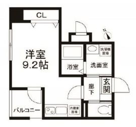 グランディール江戸川橋 501 間取り図